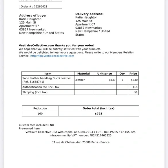 Gucci Soho Medium Bag - Picture 13 of 14